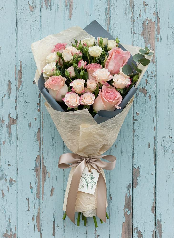 Букет цветов из: Розы в Зольской