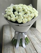 Букет 35 Белых роз в Зольской