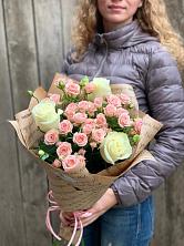 Букет цветов из:  Розы в Зольской