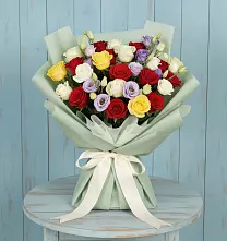 Букет цветов из:  Розы #REPLACE_PRED# Зольской