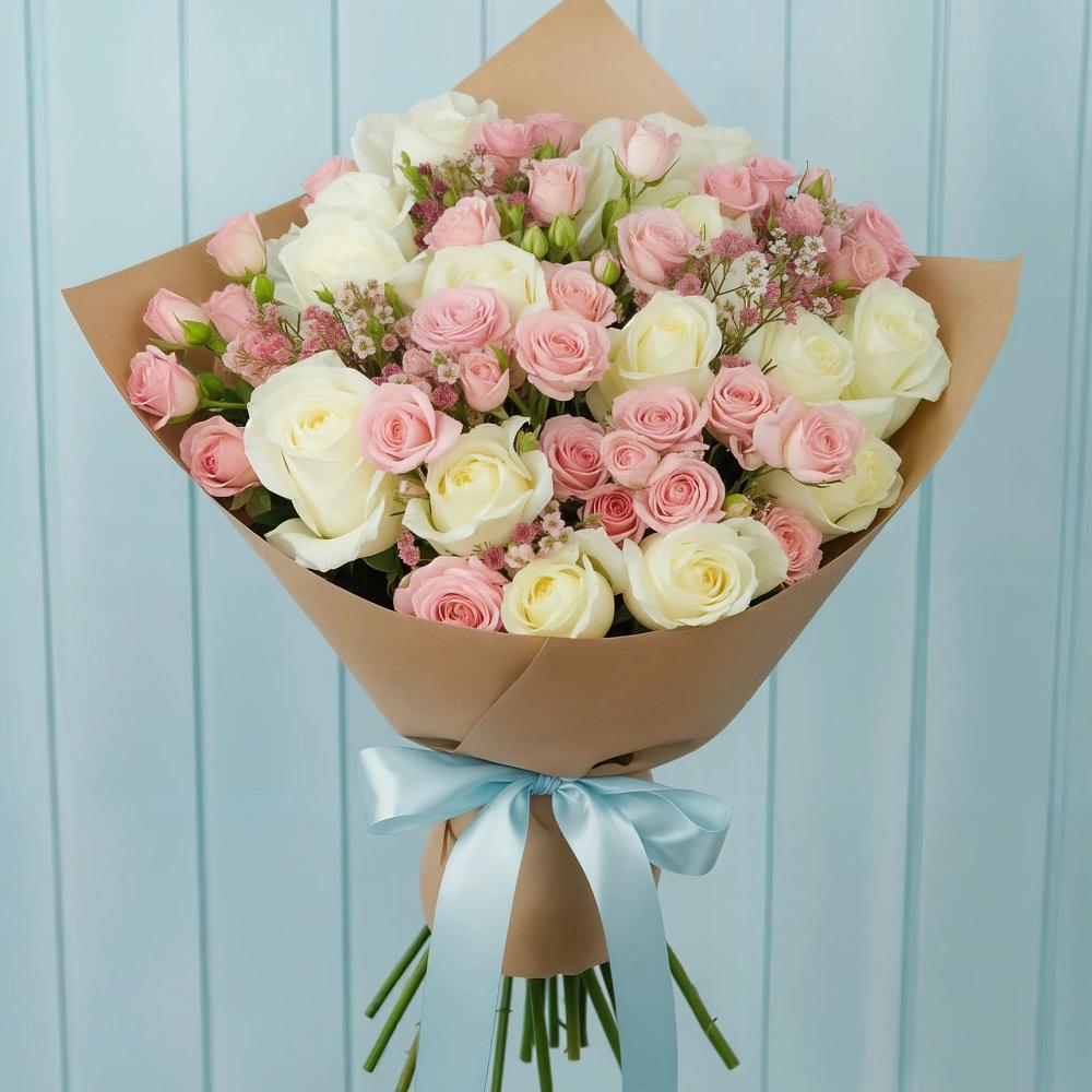 Букет цветов из: Розы в Зольской