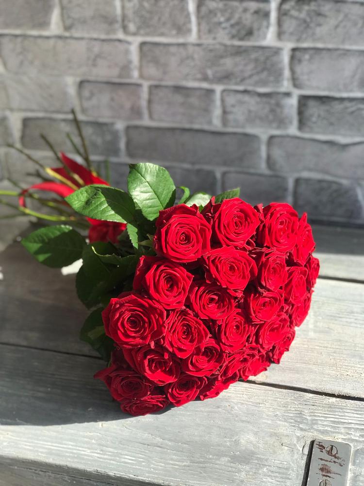 Букет Красные розы Фридом в Зольской