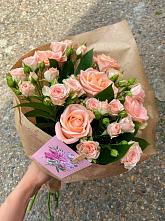 Букет цветов из:  Розы #REPLACE_PRED# Зольской