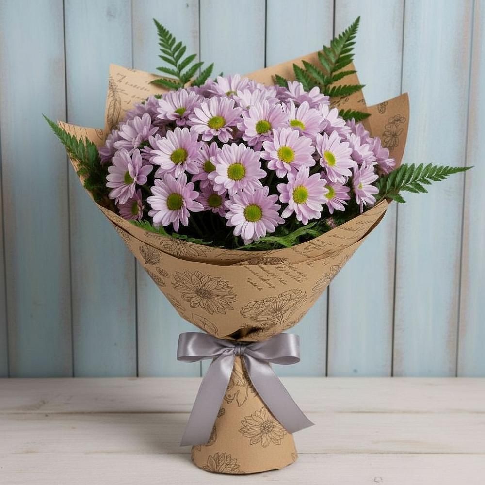 Букет цветов из: Хризантемы в Зольской