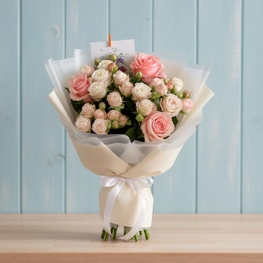 Букет цветов из: Розы в Зольской