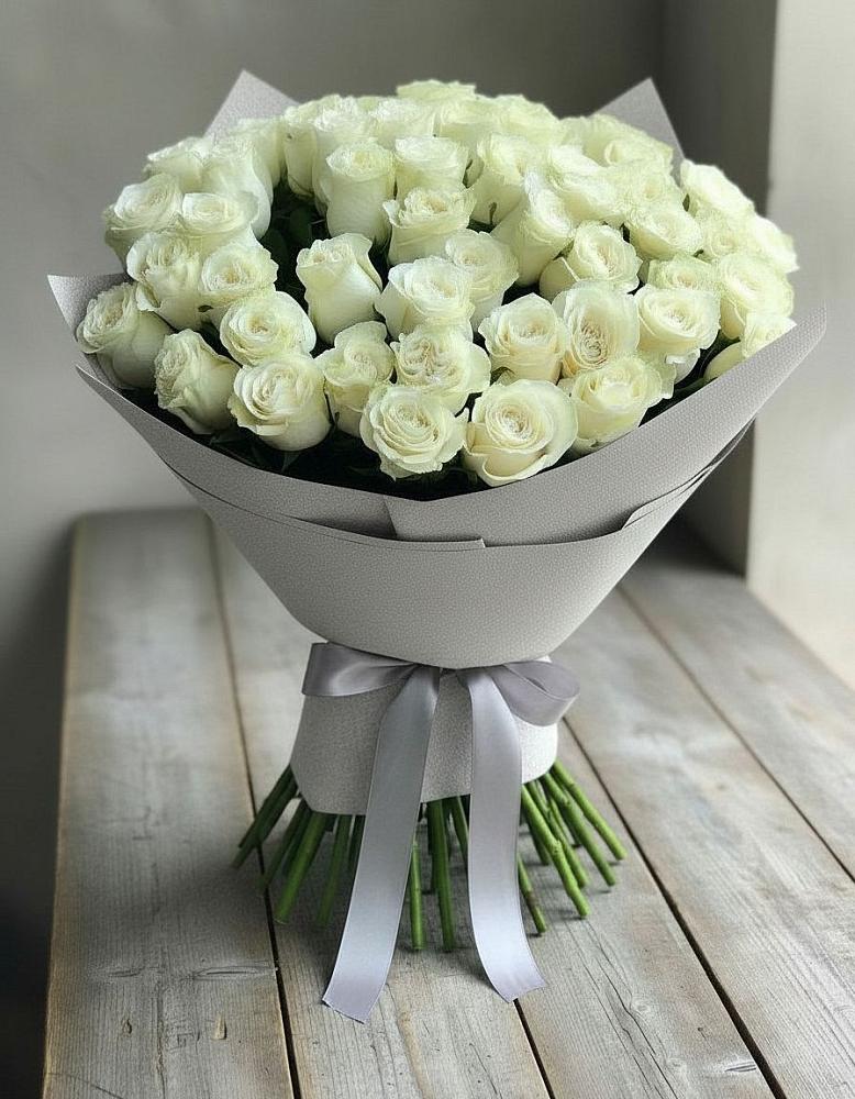 Букет 35 Белых роз в Зольской