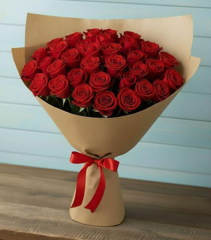 Букет Красные розы Милано в Зольской