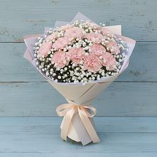 Букет цветов из:  Гвоздики в Зольской