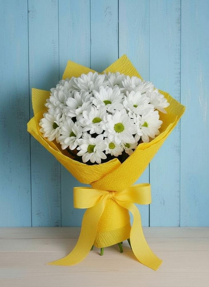 Букет цветов из: Хризантемы в Зольской