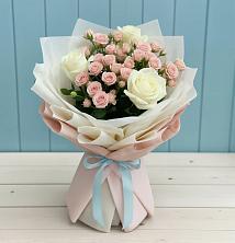 Букет цветов из:  Розы в Зольской
