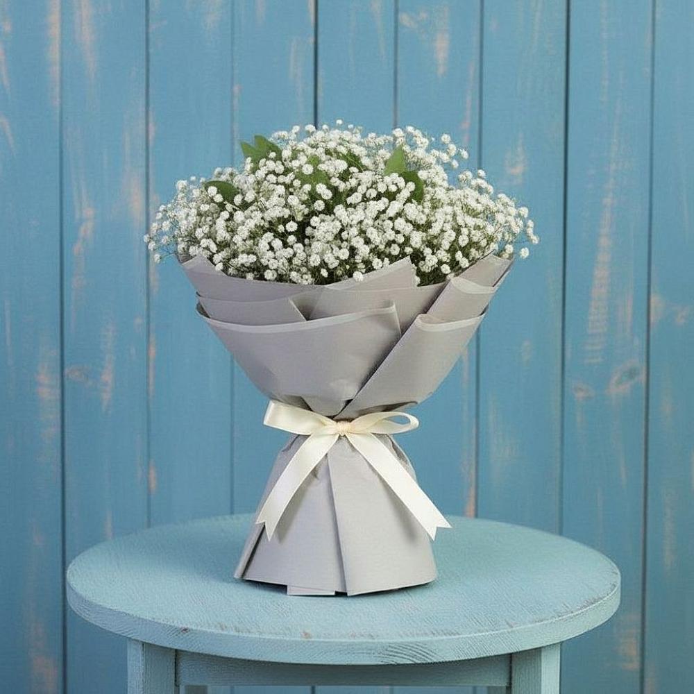 Букет цветов из: Гипсофила в Зольской