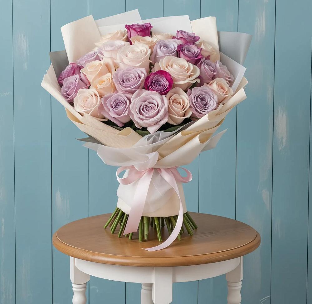 Букет цветов из: Розы в Зольской