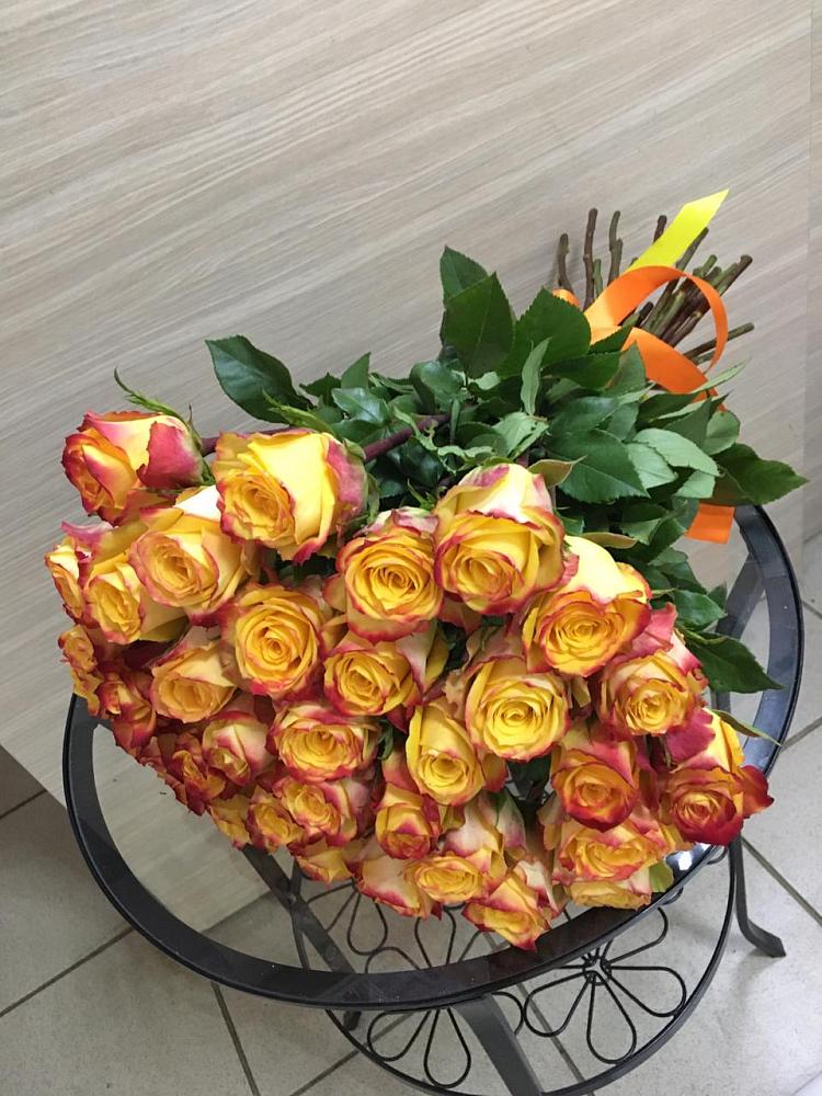 Букет Желтые розы в Зольской