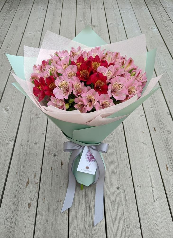 Букет цветов из: Альстромерии в Зольской