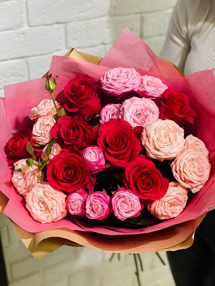 Букет цветов из: Розы в Зольской