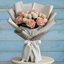 Букет цветов из:  Розы в Зольской
