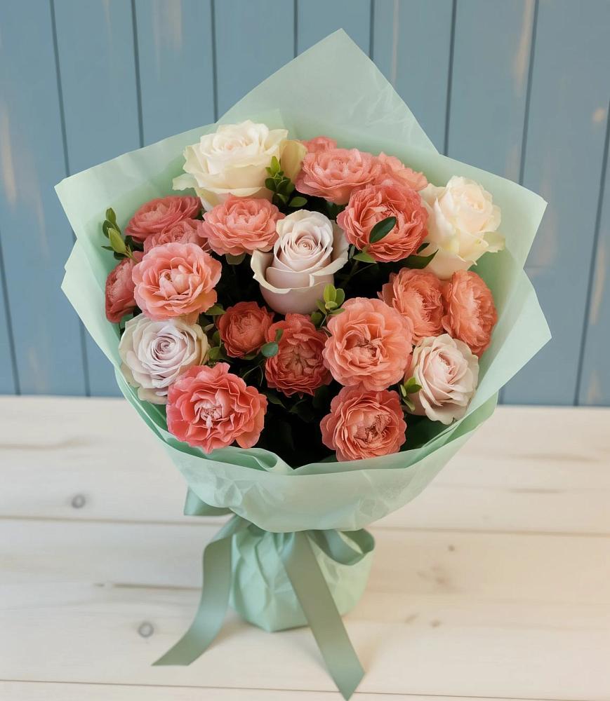 Букет цветов из: Розы в Зольской