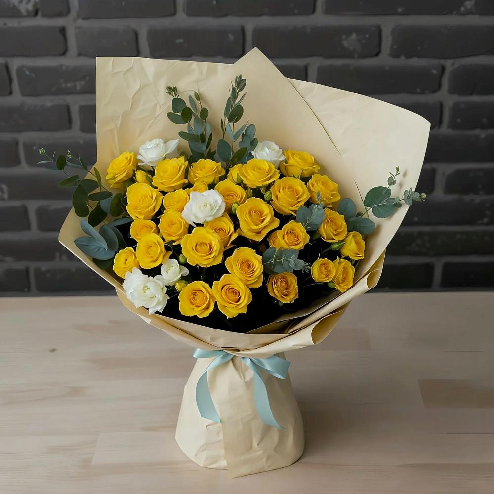 Букет цветов из: Розы в Зольской