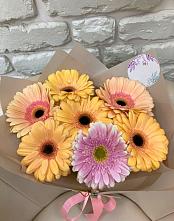 Букет цветов из:  Герберы #REPLACE_PRED# Зольской