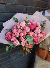 Букет цветов из:  Розы в Зольской
