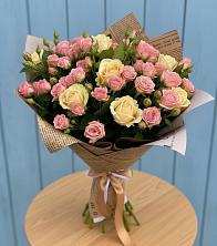 Букет цветов из:  Розы в Зольской