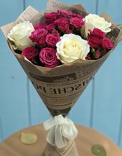 Букет цветов из:  Розы в Зольской