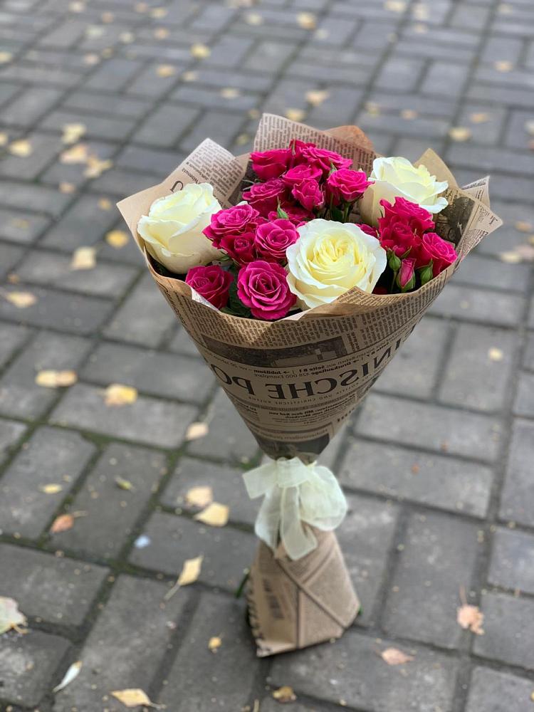 Букет цветов из: Розы в Зольской