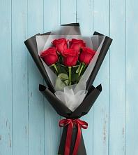 Букет цветов из:  Розы в Зольской