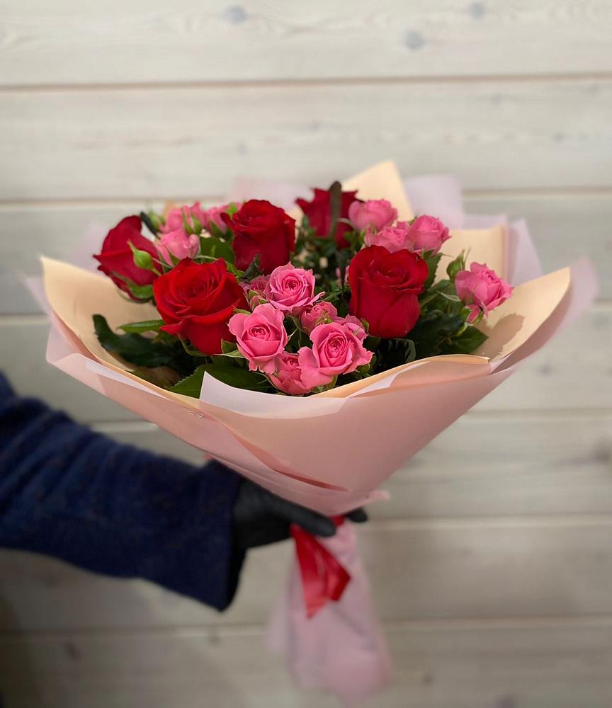 Букет цветов из: Розы в Зольской