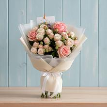 Букет цветов из:  Розы в Зольской