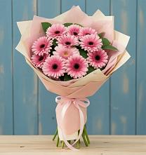 Букет цветов из:  Герберы в Зольской