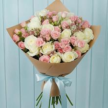 Букет цветов из:  Розы в Зольской
